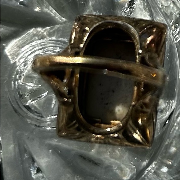 The most dainty ring you will ever find it is a size 3 and 100 years old - Picture 10 of 11